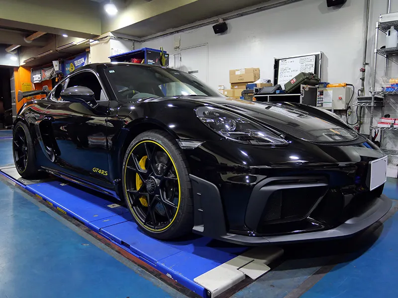 718caymanGT4RS サーキット セッティング