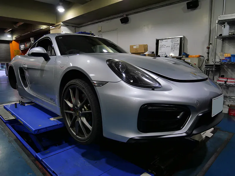 ポルシェ 981 エンジン不調修理