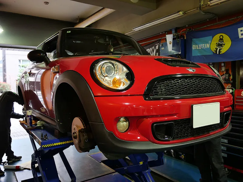 R56 クーパーS ブレーキ整備 エンジン修理