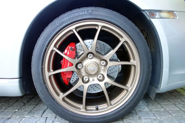 ポルシェ　987ケイマン 18インチホイール TWS