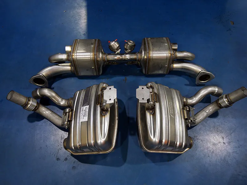 スポーツエキゾースト後付け 991