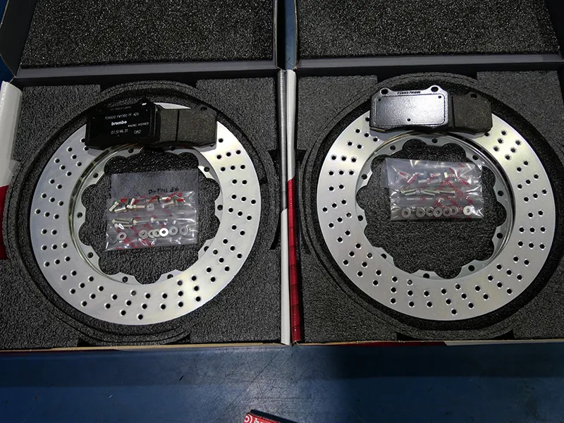 ブレンボブレーキ メンテナンス ブレーキローター交換