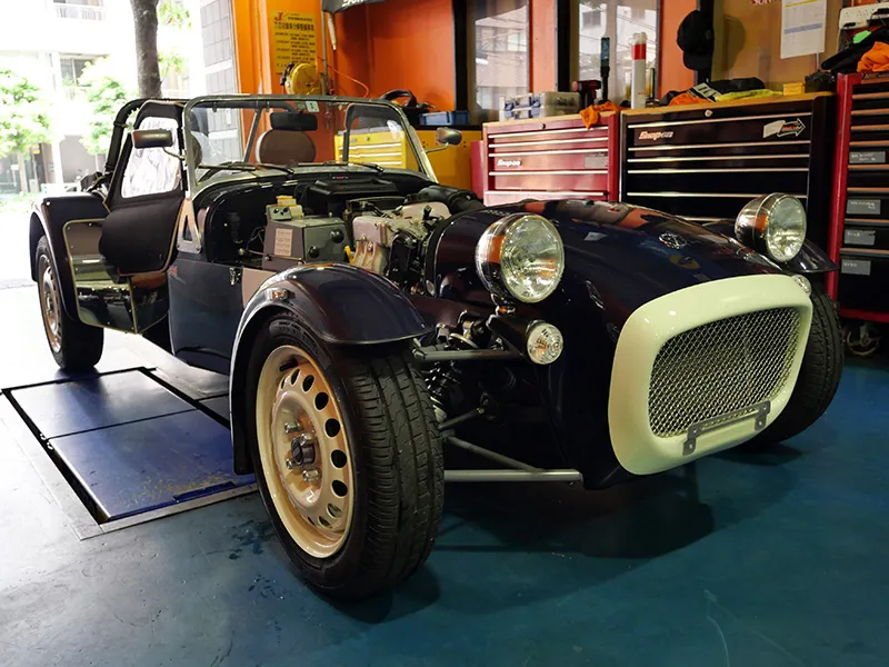 スーパー7 170 車両整備 オイル交換