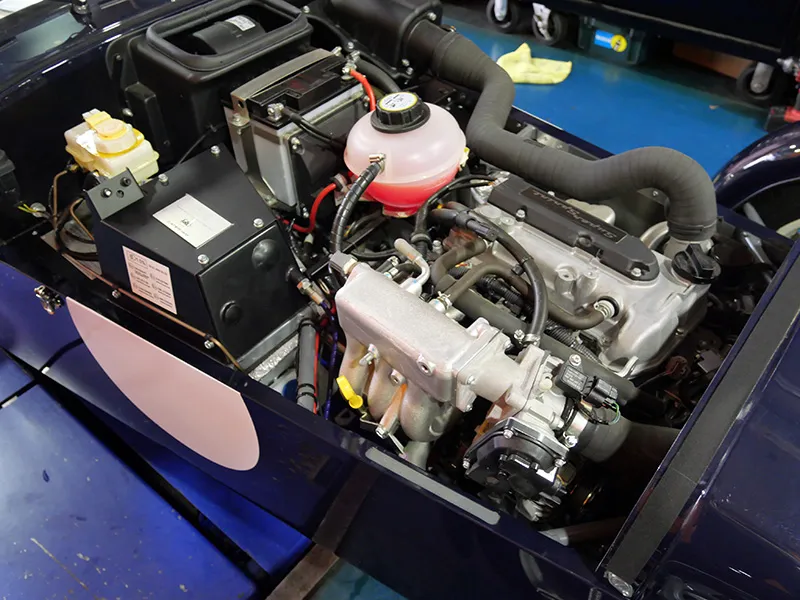 スーパー7 170 車両整備 オイル交換