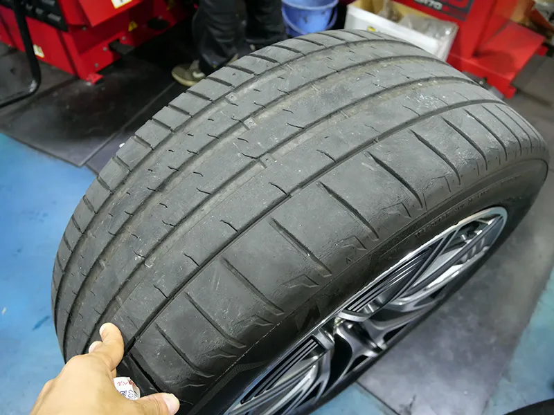 メルセデスベンツ GLC タイヤ交換 POTENZA SPORT