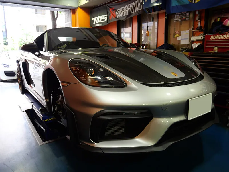 718スパイダーRS タイヤ交換