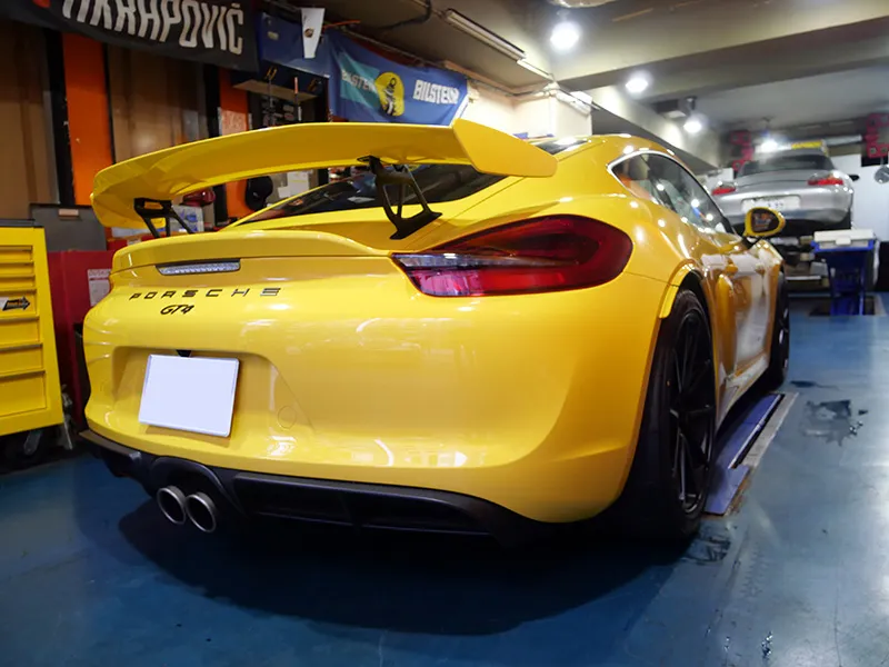 ケイマンGT4 19インチ化 TWS ホイール
